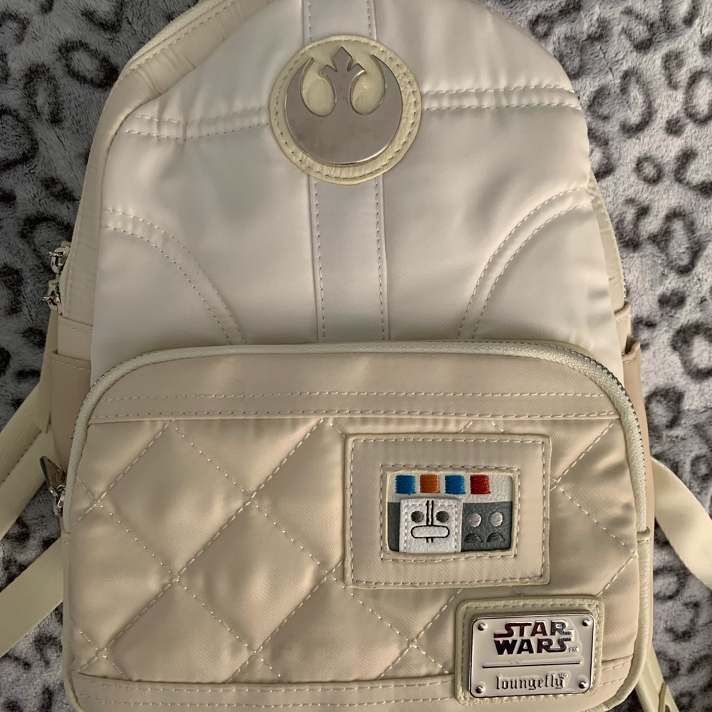 Princess Leia Hoth cosplay Loungefly backpack